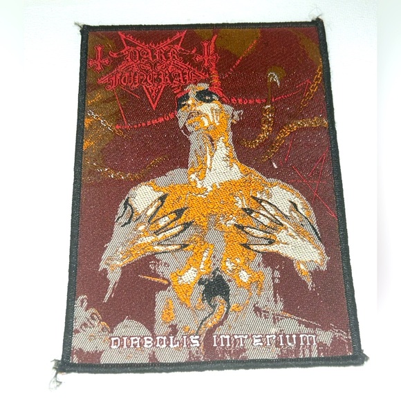 Vintage Dark Funeral - Diabolis Interium - Original Woven Patch - Picture 2 of 3